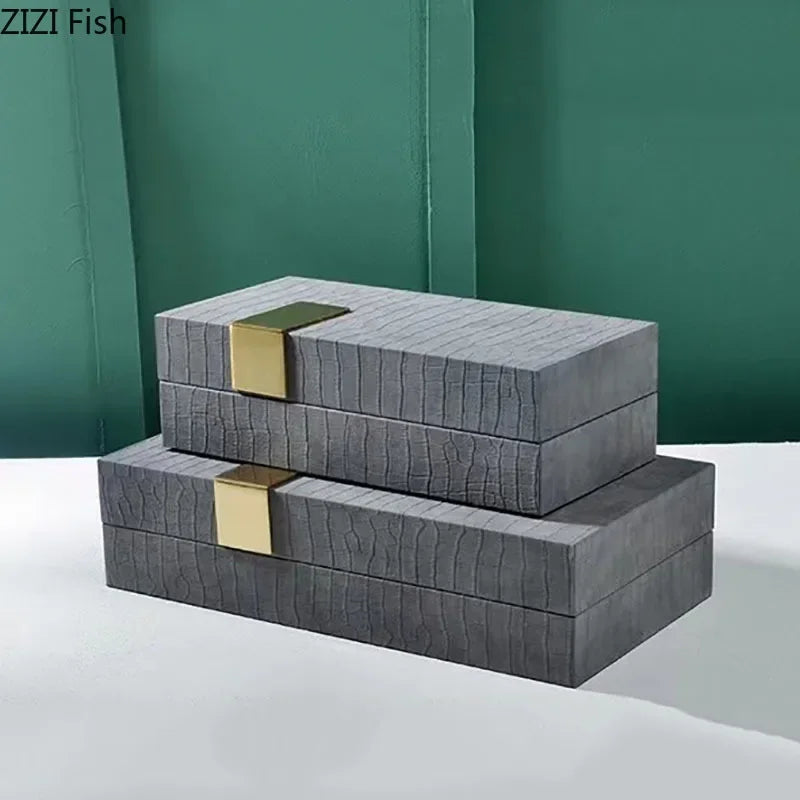 Afralia™ Leather Jewelry Box: Chic Storage Solution for Dresser or Desk