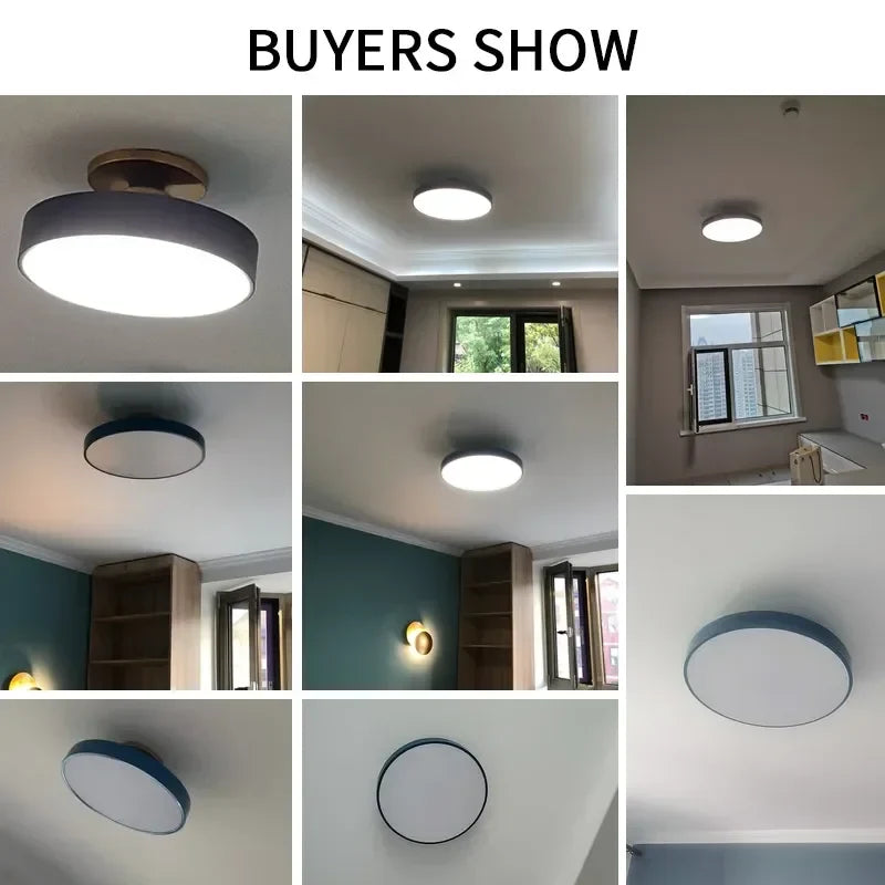 Afralia™ LED Chandelier Lights: Modern Colorful Indoor Lighting for Home Living Study Bedroom