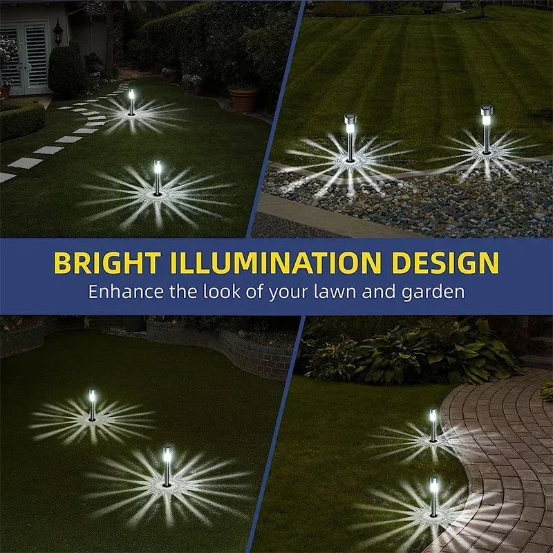 Afralia™ Solar Garden Lanterns: Waterproof Landscape Lighting for Pathway, Yard, Lawn & Garden