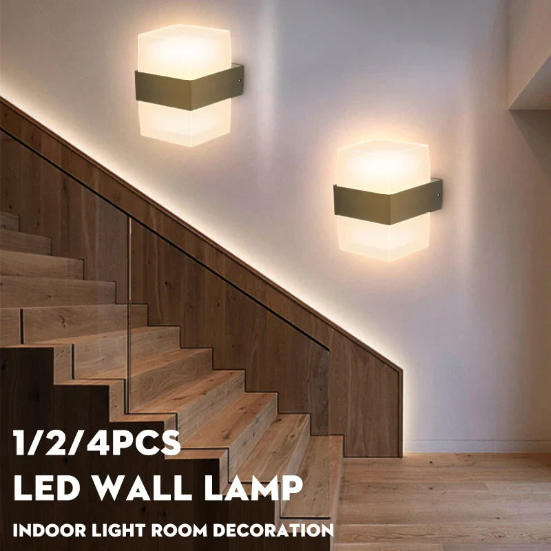 Afralia™ LED Facade Wall Light for Home and Garden Decor, Waterproof Stair Luminaire