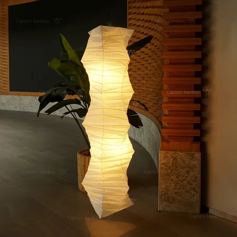 Afralia™ Noguchi Rice Paper Pendant Lights for Home Decor and Living Room