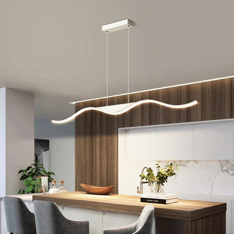 Afralia™ Nordica LED Pendant Light - Art Line Indoor Lighting Fixture