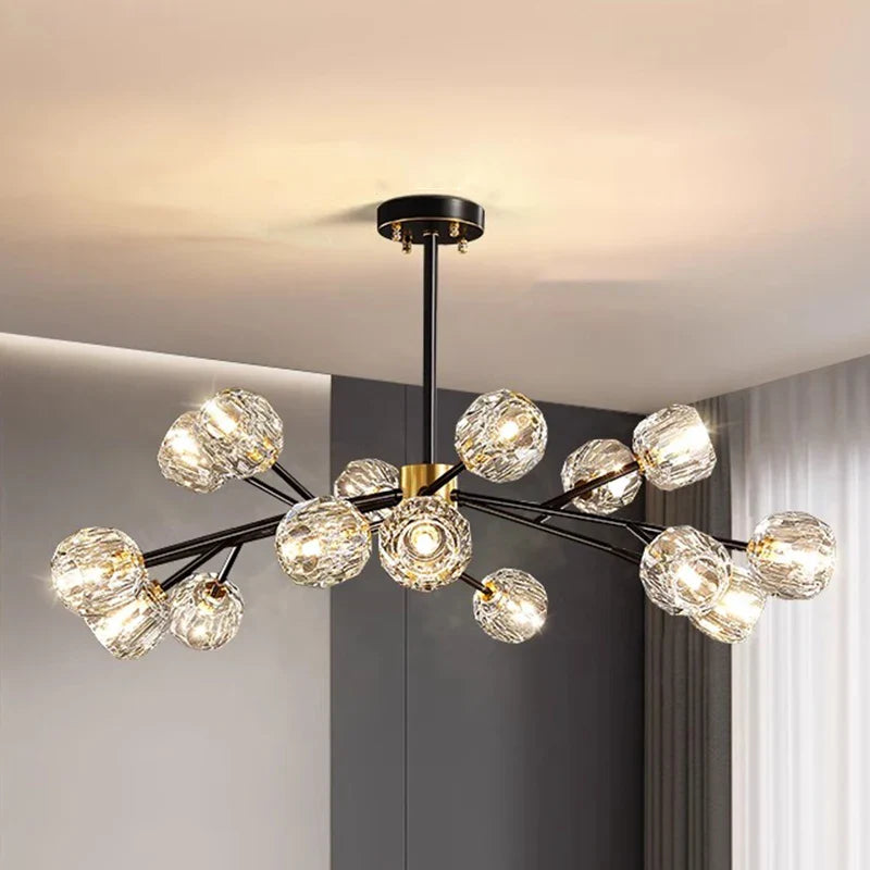 Afralia™ Modern Home Decor LED Pendant Light Chandeliers for Living Room Dining Room Lighting
