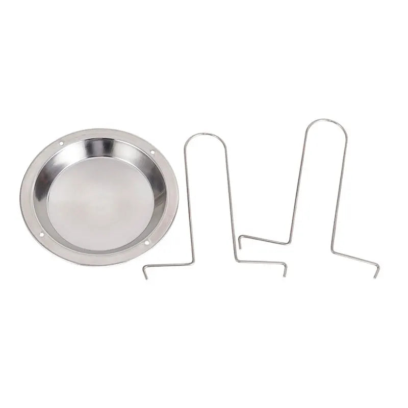 Afralia™ Chicken Roaster Rack & Bowl Set - Stainless Steel BBQ Grill Stand for Oven