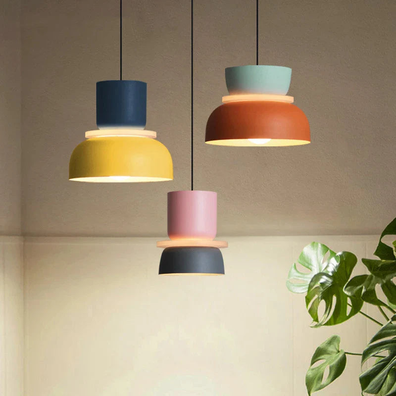 Afralia™ Macaron LED Pendant Lamp for Modern Living and Dining Spaces