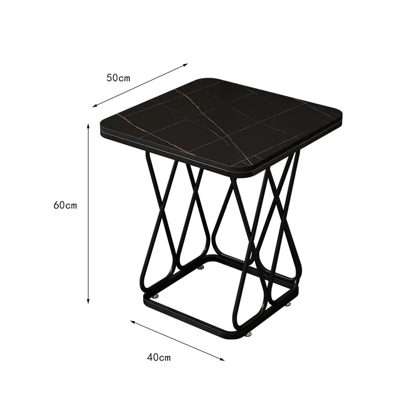 Afralia™ Modern Nordic Marble Coffee Table Luxury Living Room Furniture
