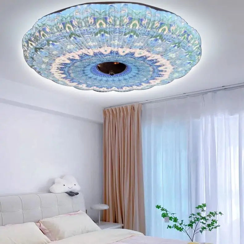 Afralia™ Energy-Efficient Bohemian LED Ceiling Lights for Bedroom - Bedazzling Eye Care
