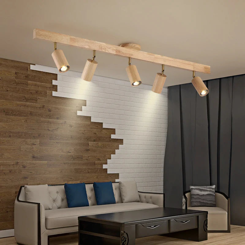 Afralia™ Adjustable GU10 LED Ceiling Lamp for Home Lighting