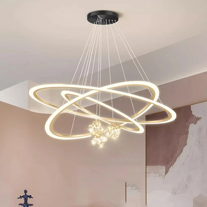 Afralia™ Modern Pendant Lights Indoor Lighting Chandelier Ceiling Lamp