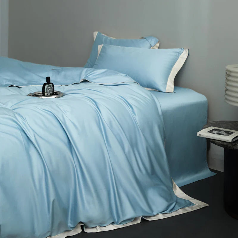 Afralia™ Egyptian Cotton Hotel Style Bedding Set 1000TC Queen King Duvet Cover Sheet Pillowcases
