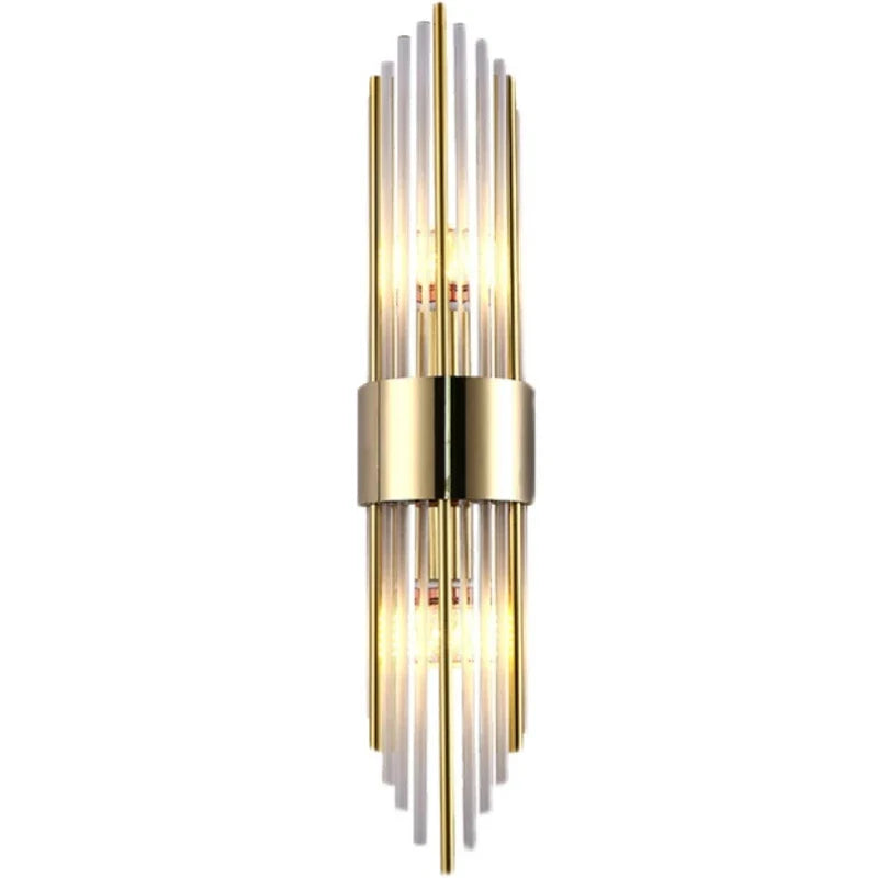 Afralia™ Modern Glass Wall Light for Living Room TV Background with E14 G9 Bulb