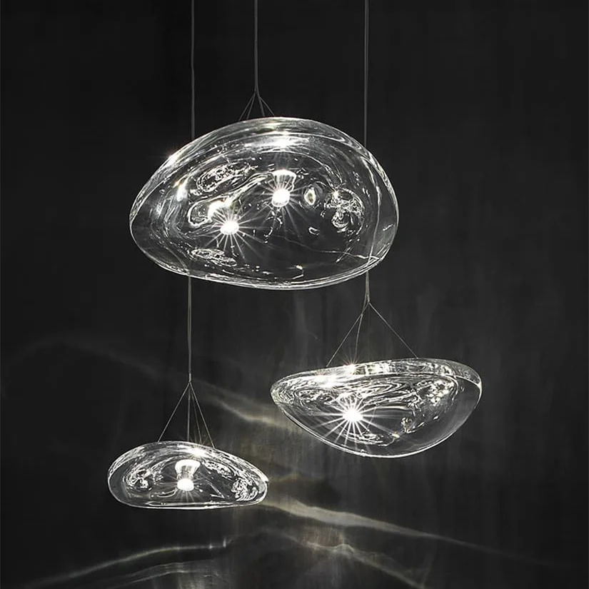 Afralia™ Manta Crystal Pendant Lamp: Italian Design UFO Luxury Light for Dining Room & Bedroom