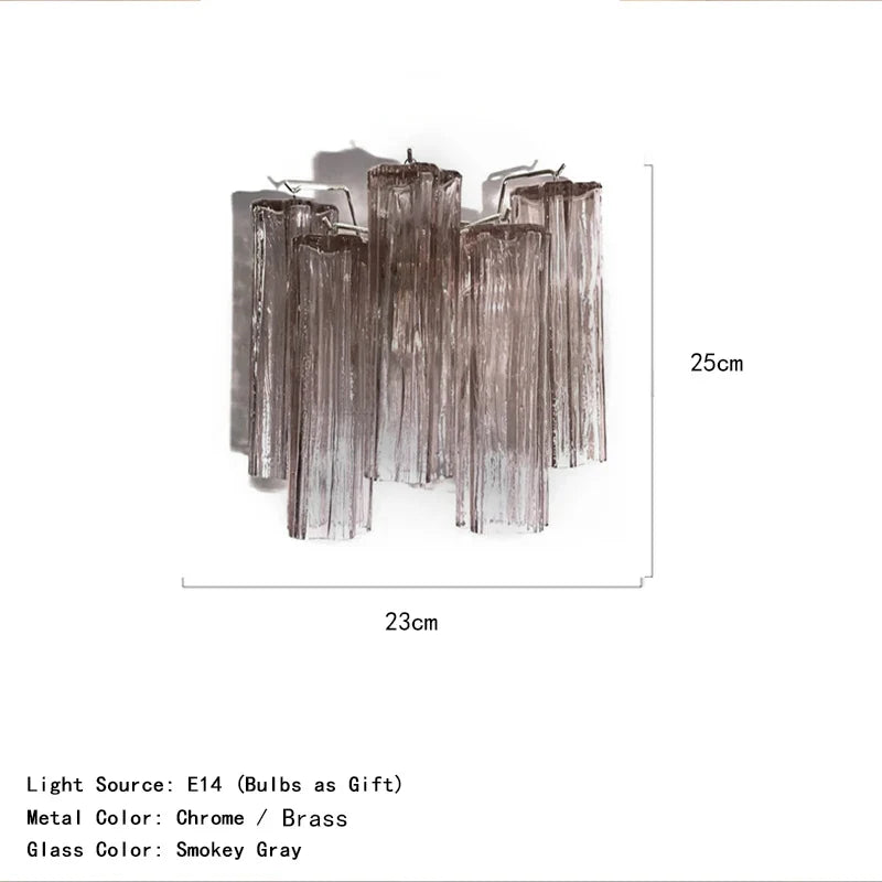 Afralia™ High Glass Ceiling Pendant LED Chandelier for Living Room
