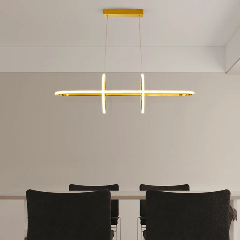 Afralia™ LED Pendant Light Chandelier for Modern Home Decor