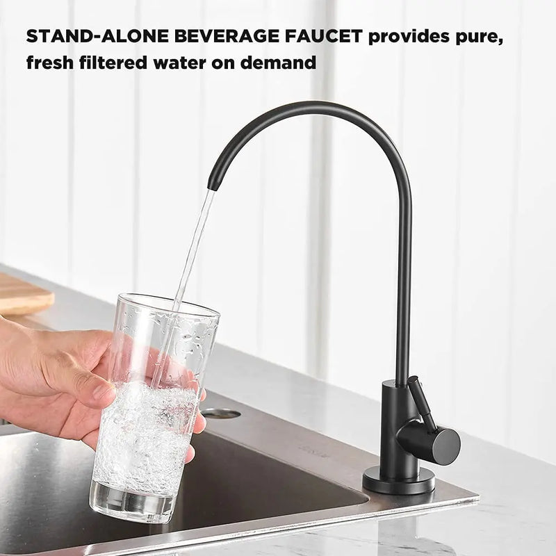 Afralia™ SUS304 Direct Drinking Water Purifier Faucet for Kitchen Sink