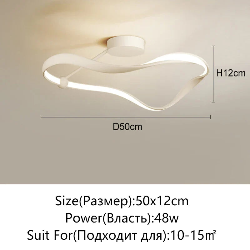 Afralia™ LED Ceiling Light: Modern Minimalist Nordic Design for Bedroom, Living Room, Study, Kitchen & Restaurant