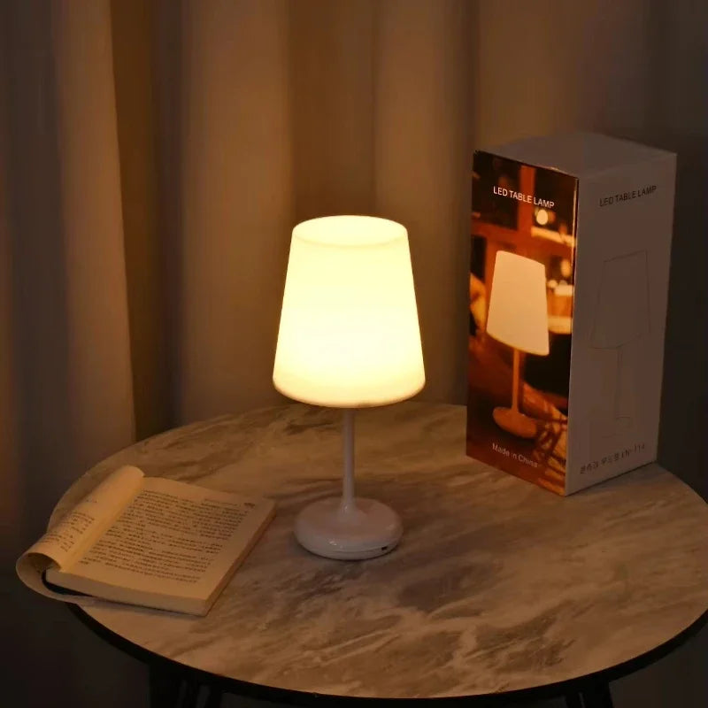 Afralia™ Smart Touch Desk Lamp: Dual Control, USB LED Reading Light for Study Room, Bedroom