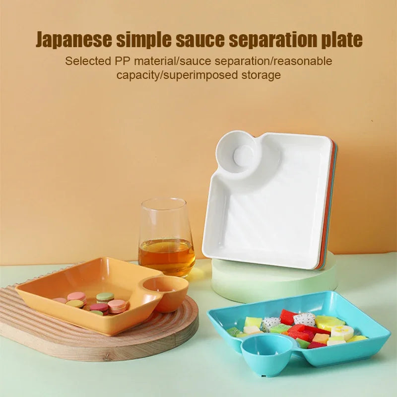 Afralia™ Kitchen Tableware Set for Serving Dumplings, Sushi, Desserts, and Fruits