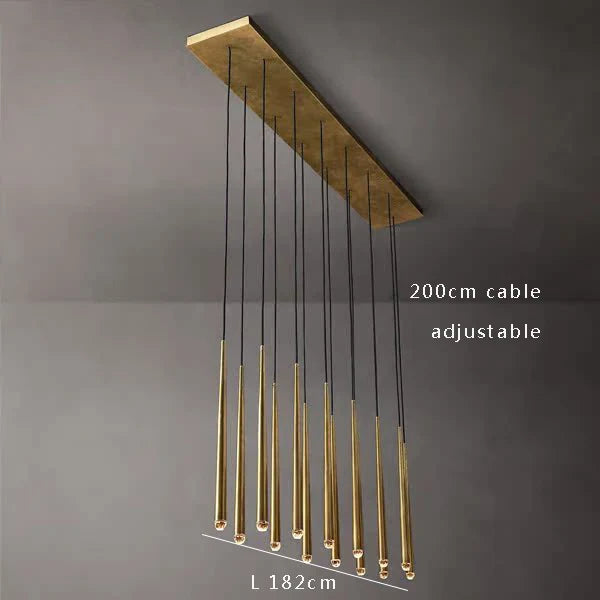 Afralia™ Modern Black Crystal Pendant Lights Dining Room Decor Fixture Luxe Design