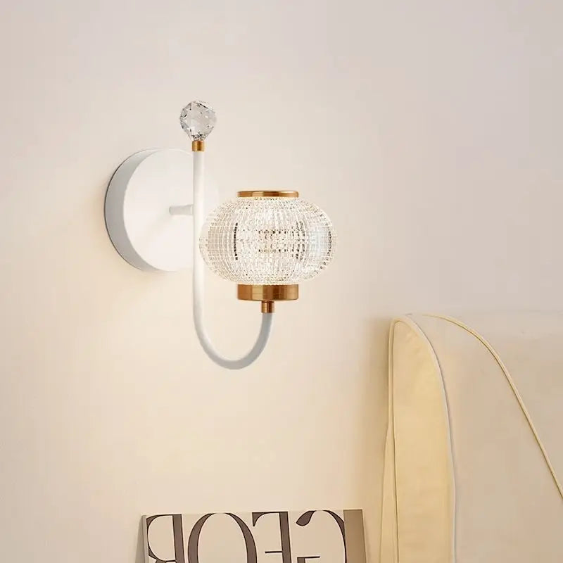 Afralia™ Stylish Bedhead Wall Lamp: Modern, Simple, Romantic, Warm, Personalized Bedroom and Corridor Lighting