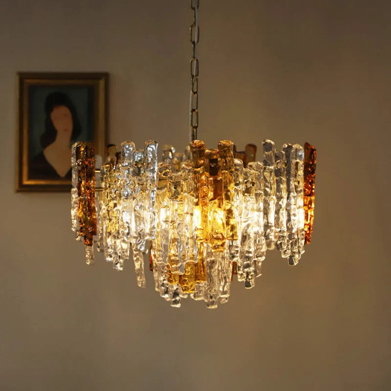 Afralia™ Modern Luxury LED Chandelier Pendant Ceiling Light for Home Decor