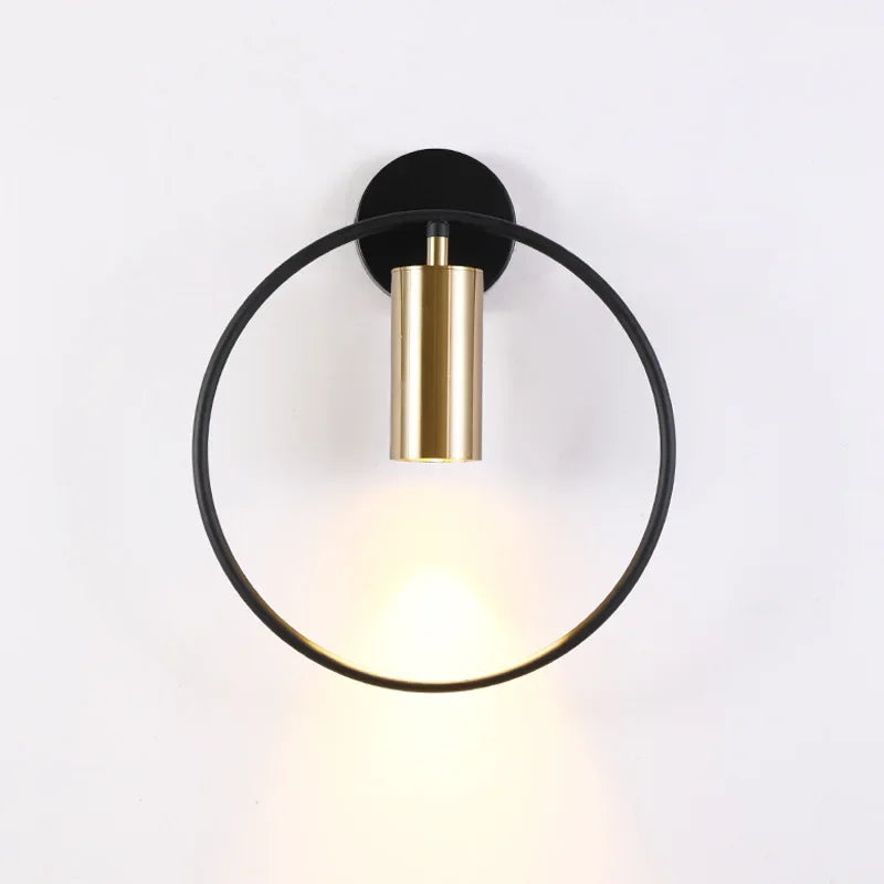 Afralia™ LED Wall Lamp 5W GU10 Luxury Indoor Lighting for Hotel Bedroom Reading