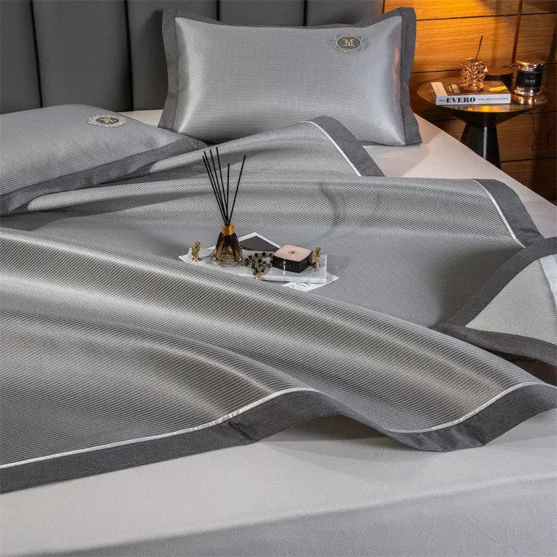 Afralia™ Carbon Light Cooling Mat: Luxury Breathable Bed Protection Pad for Cool Summer Sleep