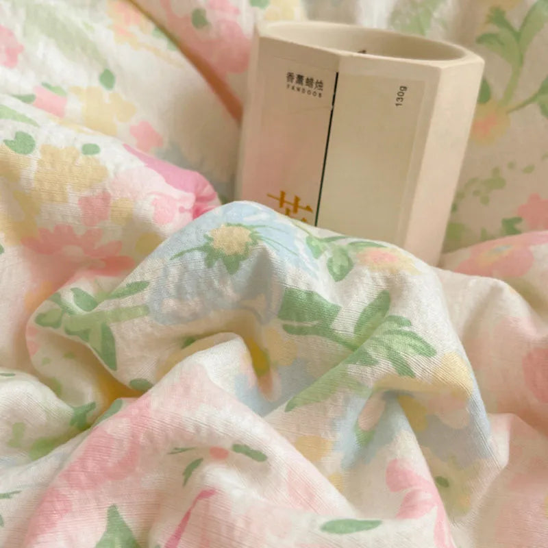 Afralia™ Lace Romantic Comforter Set - Full Twin Double Size Bed Linens