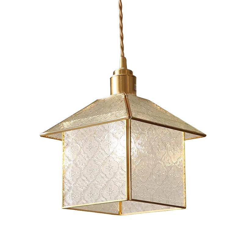 Afralia™ Tiffany Style Glass LED Pendant Light Fixture for Kitchen Coffee Reading - Adjustable Wire