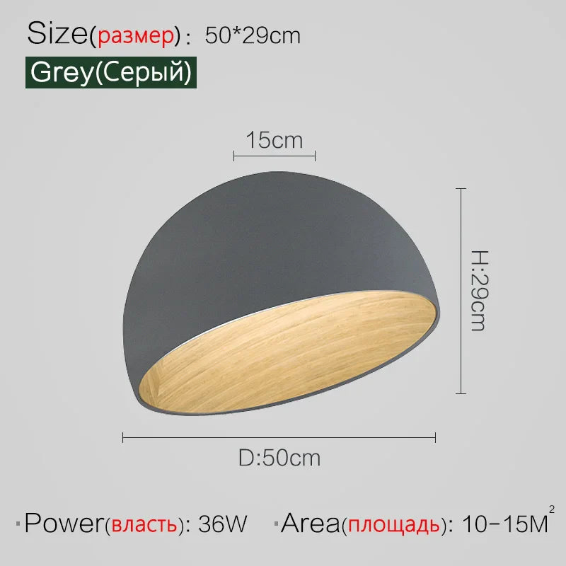 Afralia™ Nordic Wooden Duo Ceiling Chandelier for Modern Living Spaces