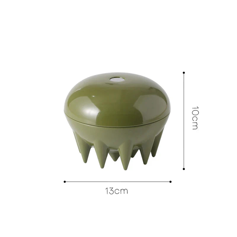 Ceramic Jellyfish Fruit Bowl by Afralia™: Decorative Storage Jar with Lid