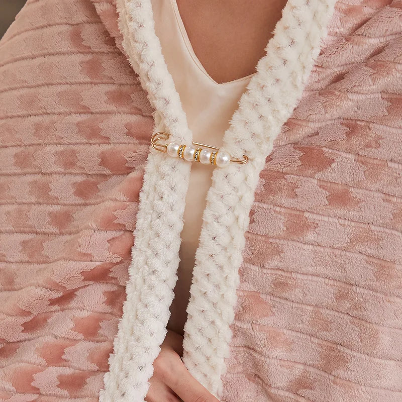 Afralia™ Milk Velvet Soft Shawl & Blanket - All-Season Plush Bedspread
