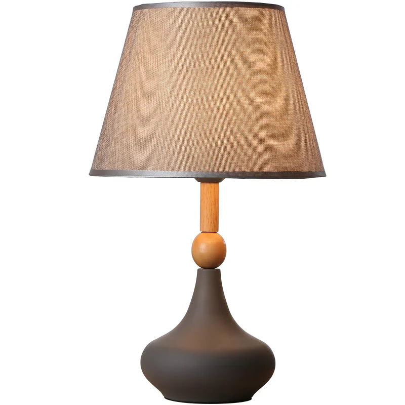 Afralia™ Nordic Modern Bedroom Lamp with Remote Control, Warm & Creative Nightstand Light