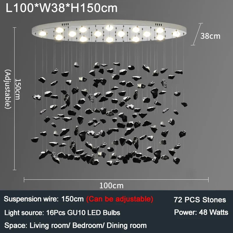 Afralia™ LED Crystal Chandelier: Designer Art Luxury Lighting for Living Room, Kitchen & Restaurant