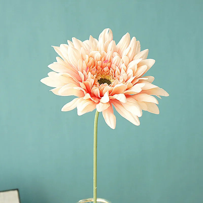 Afralia™ Chrysanthemum Silk Flowers for Home Garden Wedding Decor Bouquet