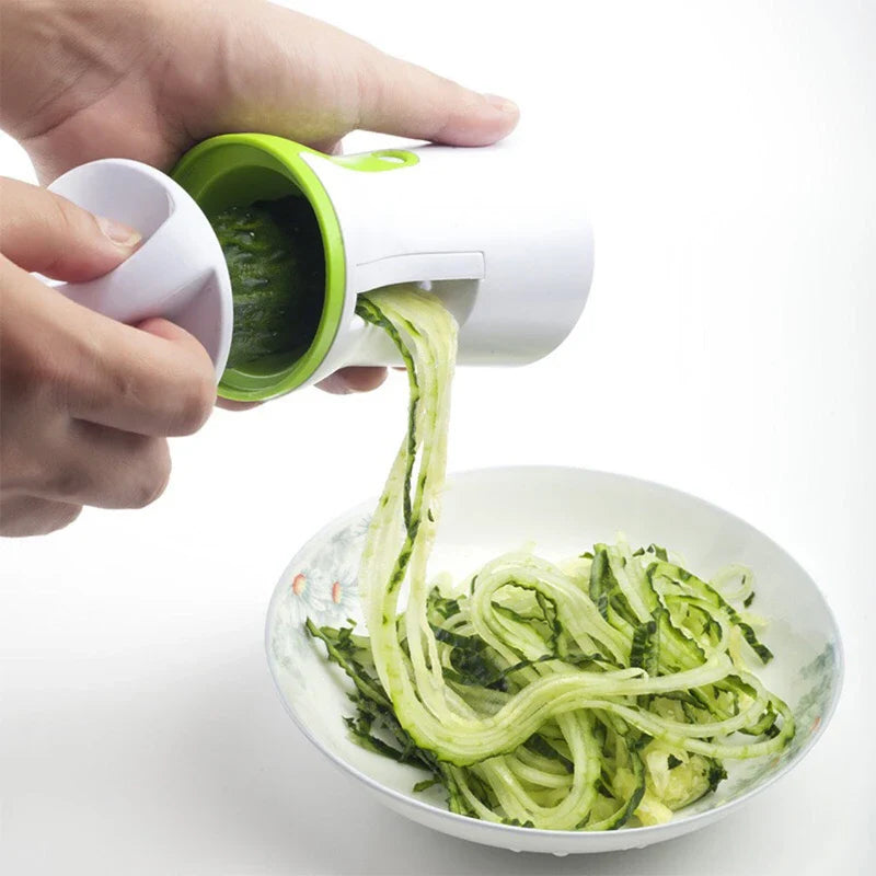 Afralia™ Spiralizer Slicer Twister - Handheld Kitchen Gadget for Vegetables, Fruits, and Pasta