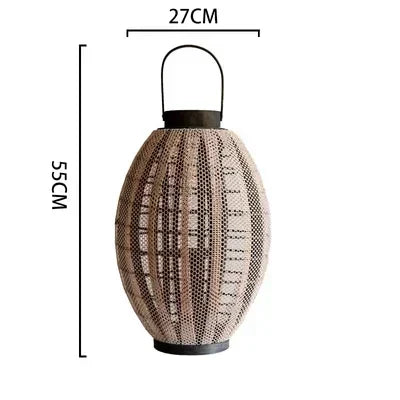 Afralia™ Wooden Lantern Candle Holder Nordic Style Patio Garden Decoration Furniture