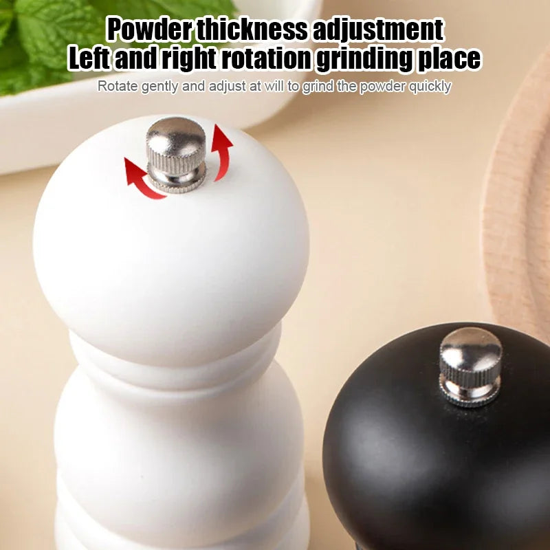 Afralia™ Ceramic Pepper Grinder Handheld Seasoning Mill Set