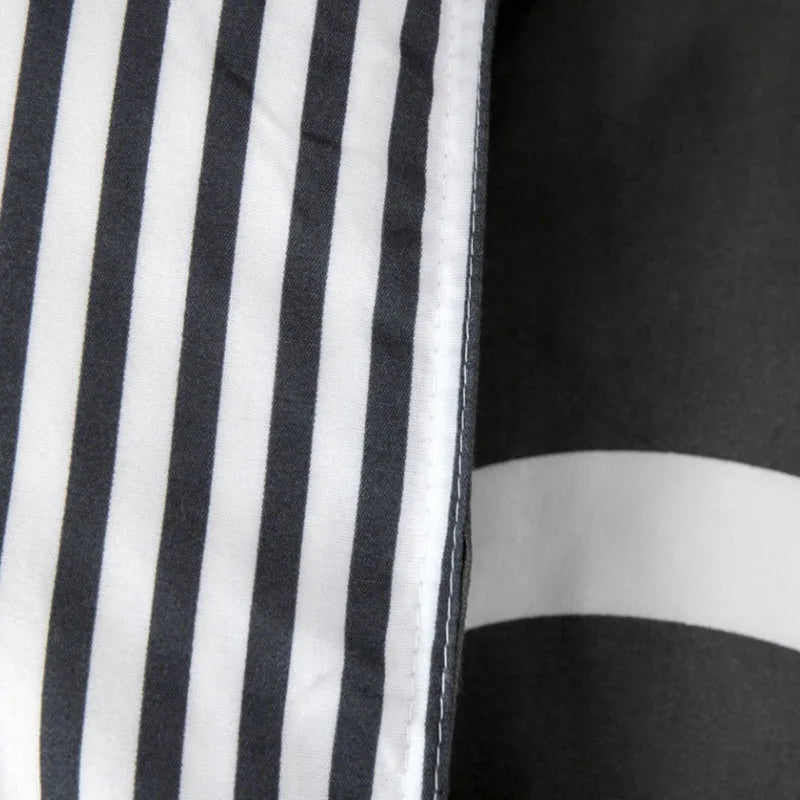 Afralia™ Soft Microfiber Double Duvet Set with Queen Bedsheet - Comforter Cover Set