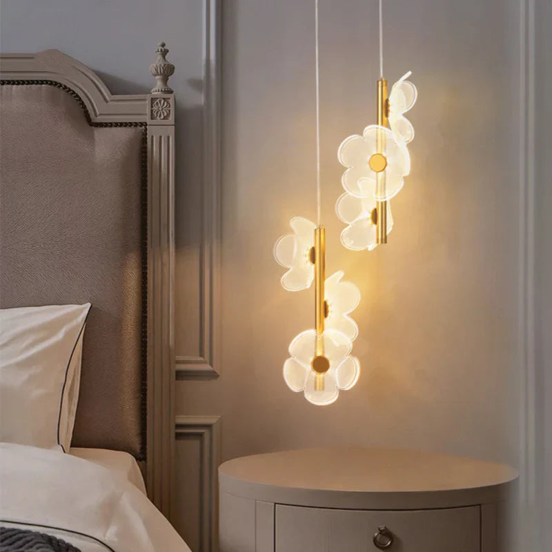 Afralia™ Nordic Lustre LED Pendant Lamp for Bedroom Home Decor
