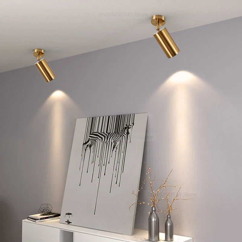 Afralia™ Modern Metal Track Lighting for Kitchen & Living Room