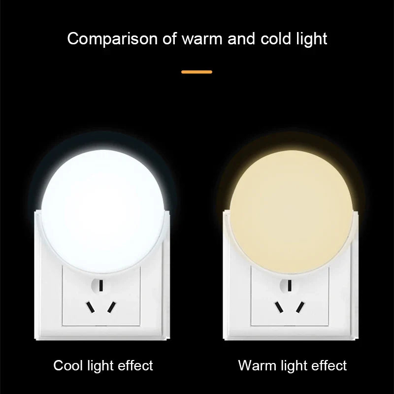 Afralia™ LED Night Light for Baby Children Living Room Bedroom, EU Plug