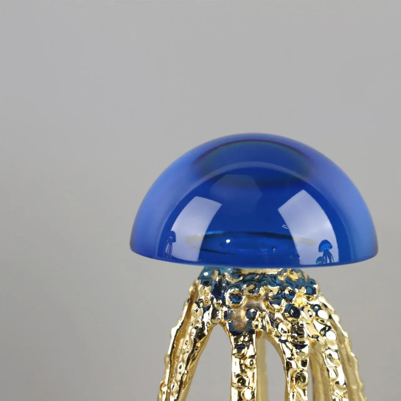 Afralia™ Crystal Jellyfish Sculpture - Marine Organism Figurine for Home Decor