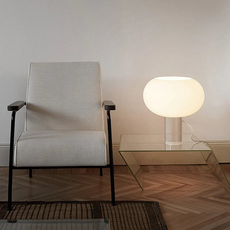 Afralia™ Buds Table Lamp | Vintage Glass Table Light for Bedroom Living Room