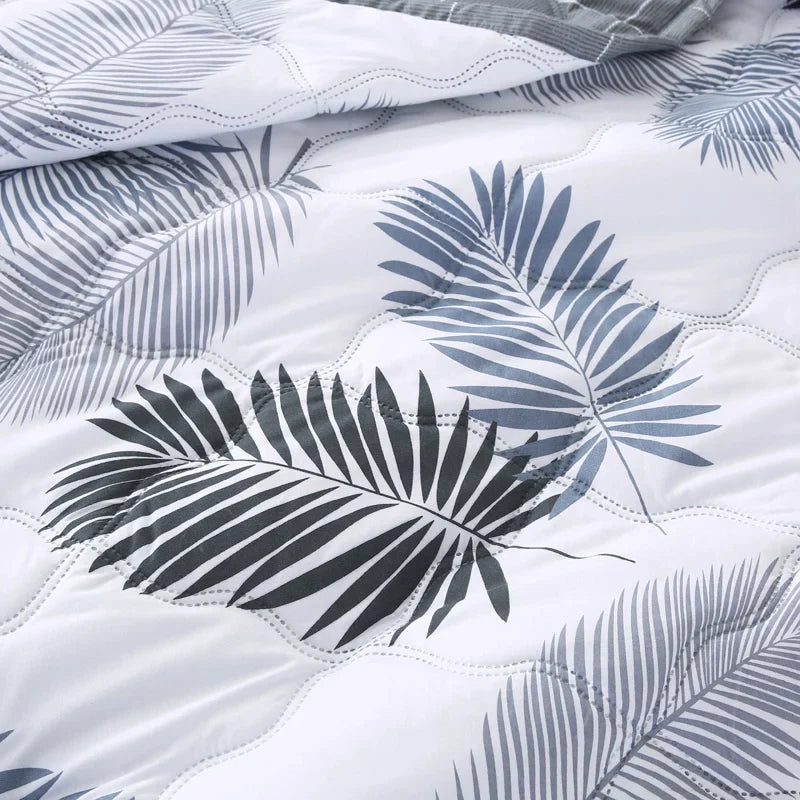 Afralia™ Summer Quilt Set - Soft & Lightweight Comforter Single Double Blanket