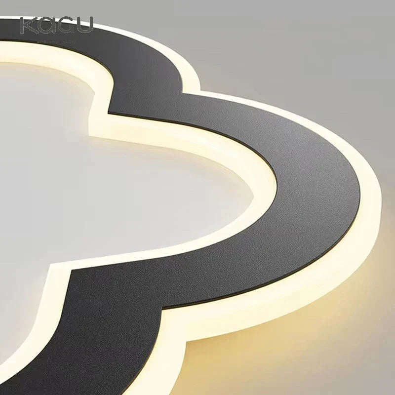 Afralia™ Square LED Ceiling Light 25cm Diameter for Home Kitchen Indoor Lighting