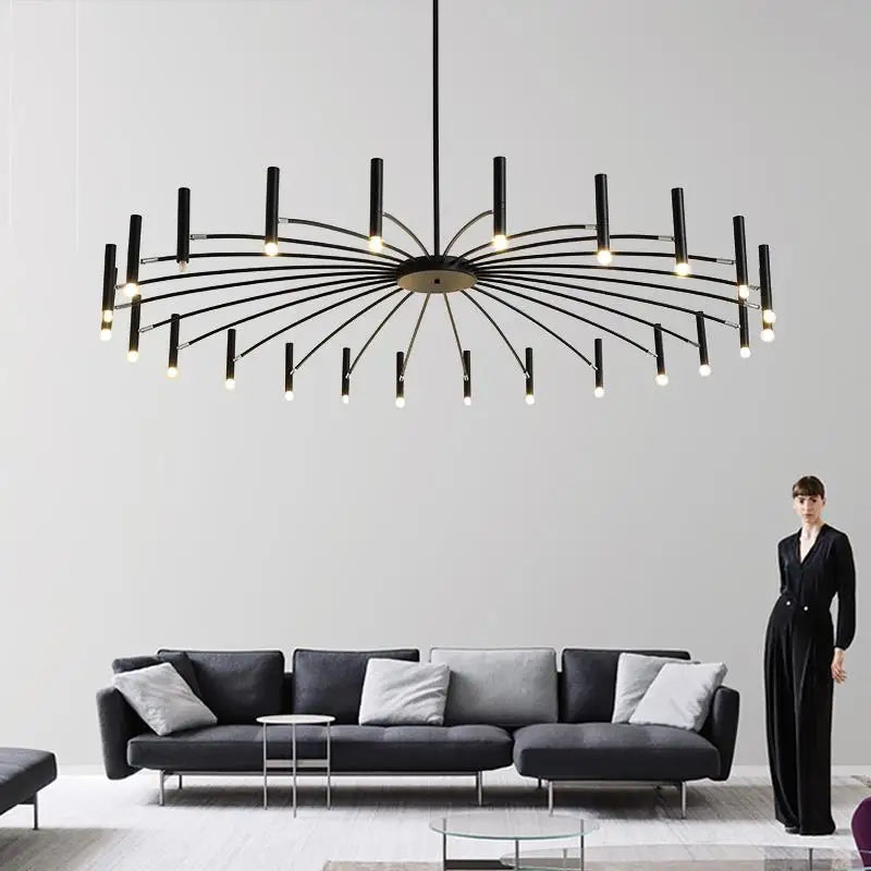 Afralia™ Nordic Blooming LED Chandelier: Modern Ceiling Light for Home, Living Room, Bedroom