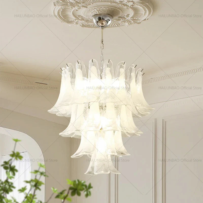 Afralia™ Elegant Crystal Chandelier for Duplex Apartment & Villa Staircase