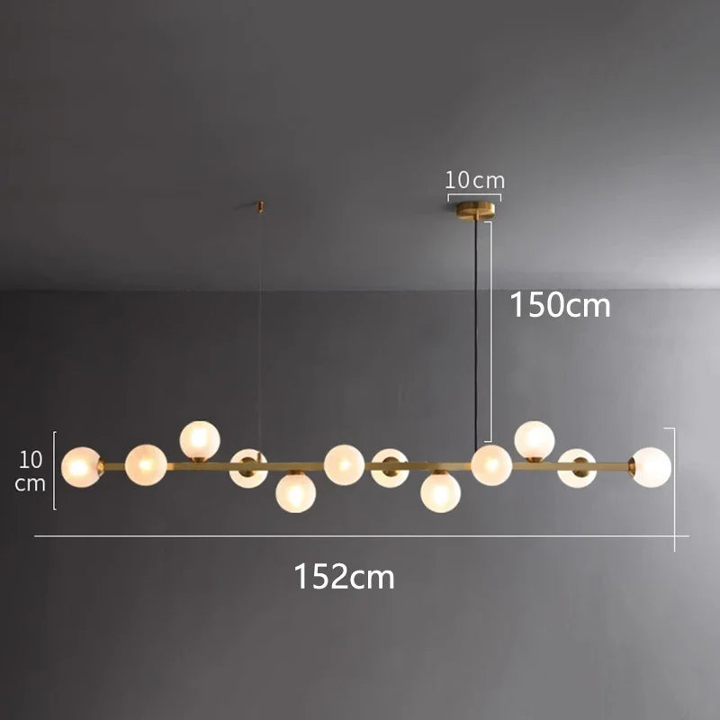 Afralia™ LED Pendant Chandeliers for Modern Living and Dining Room Lighting
