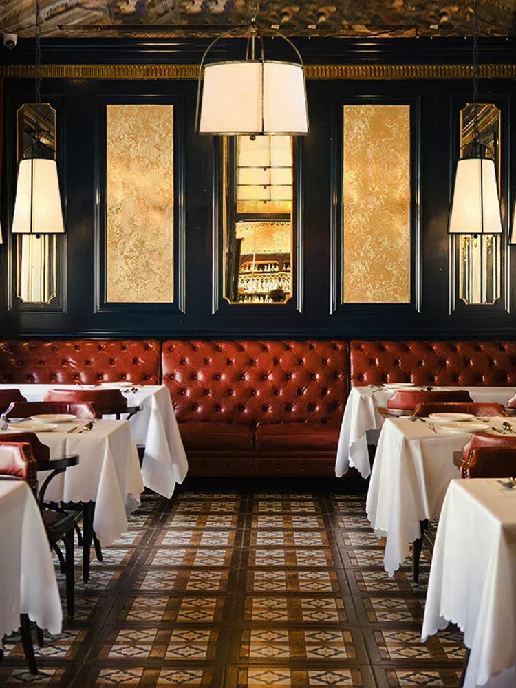 Afralia™ Gold/Black Pendant Lights E27 LED Indoor Lighting for Restaurant/Dining Room